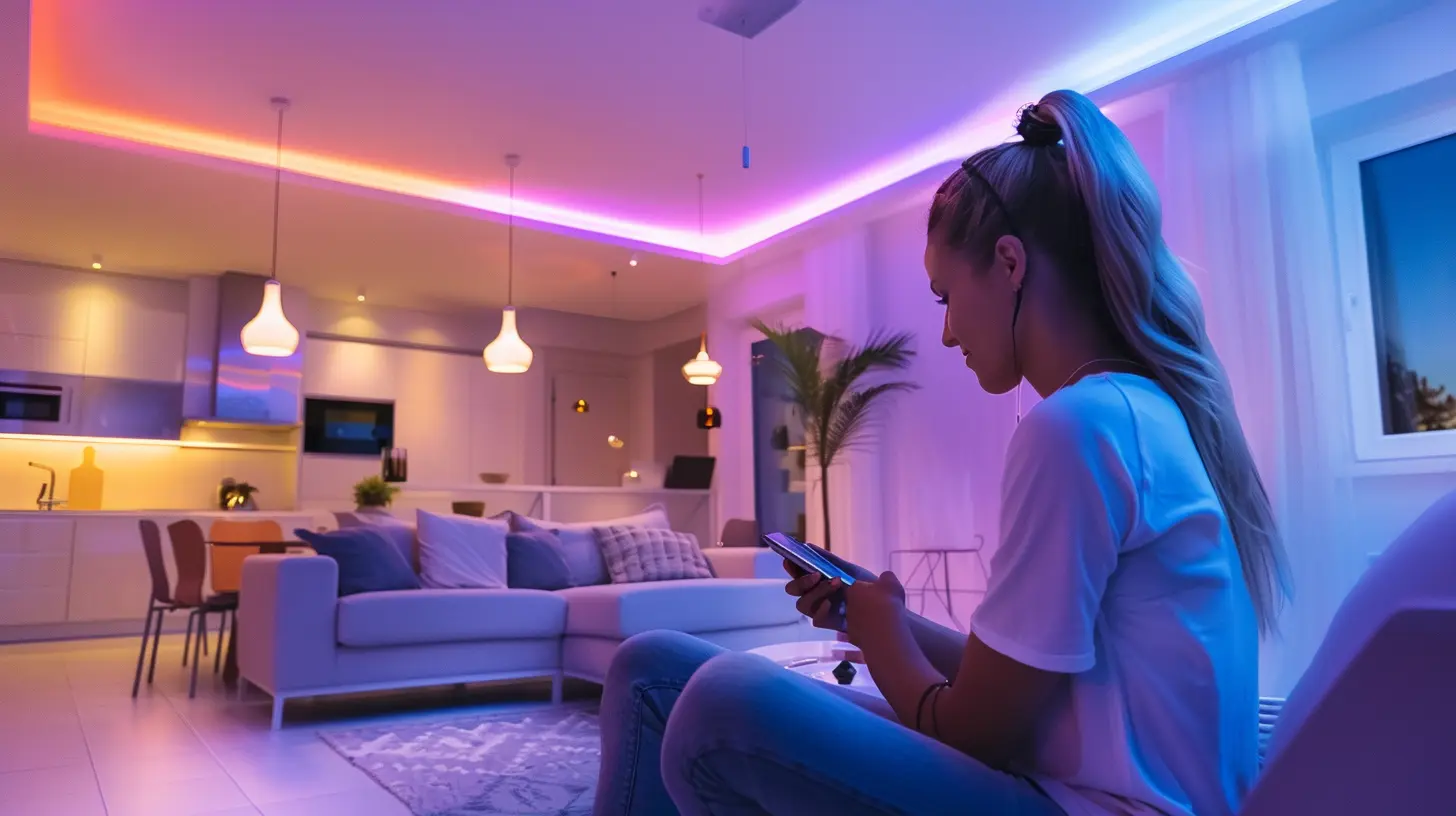 Smart Lighting: How to Set the Perfect Mood with a Tap