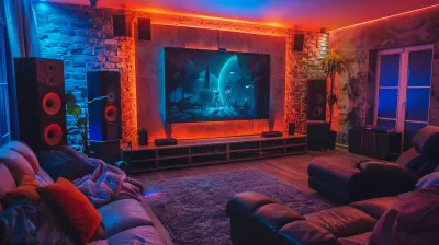 How to Build a Cozy, Immersive Home Theater Space