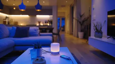 Smart Lighting: How to Set the Perfect Mood with a Tap